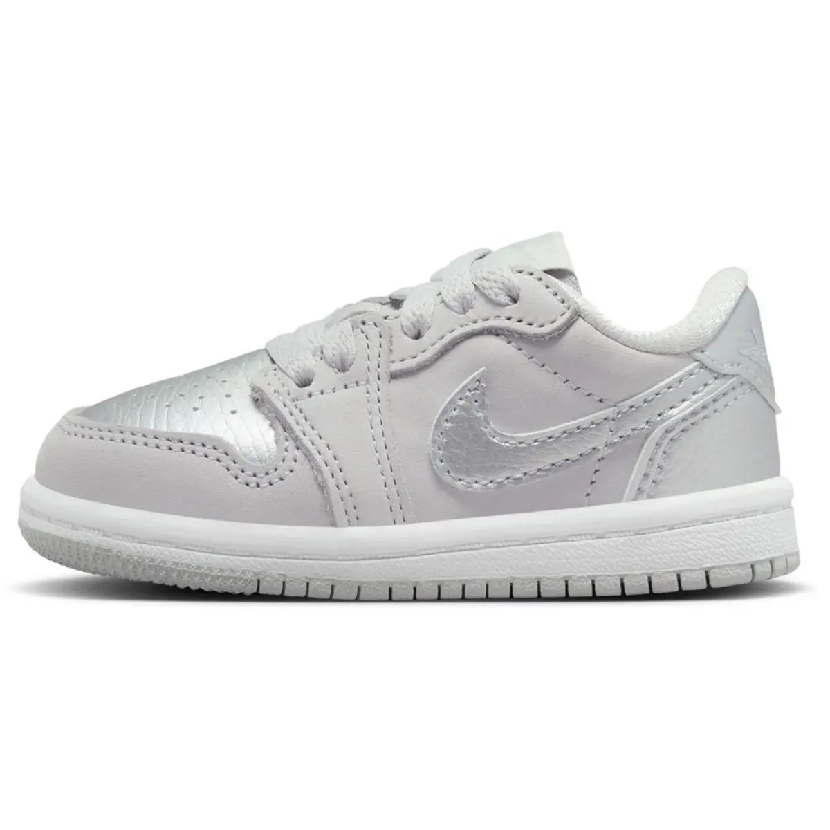 Toddler`s Jordan 1 Retro Low OG Neutral Grey/metallic Slver FQ5435 002 - Neutral Grey/Metallic Silver