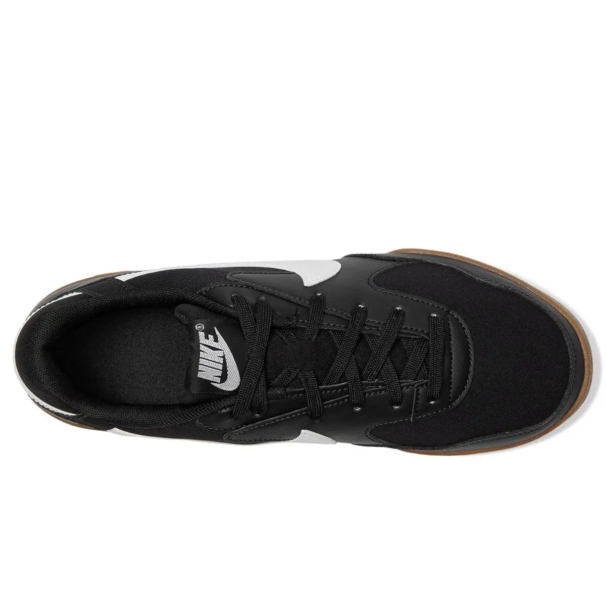 Nike shoes - Black/White/Gum Medium Brown 0