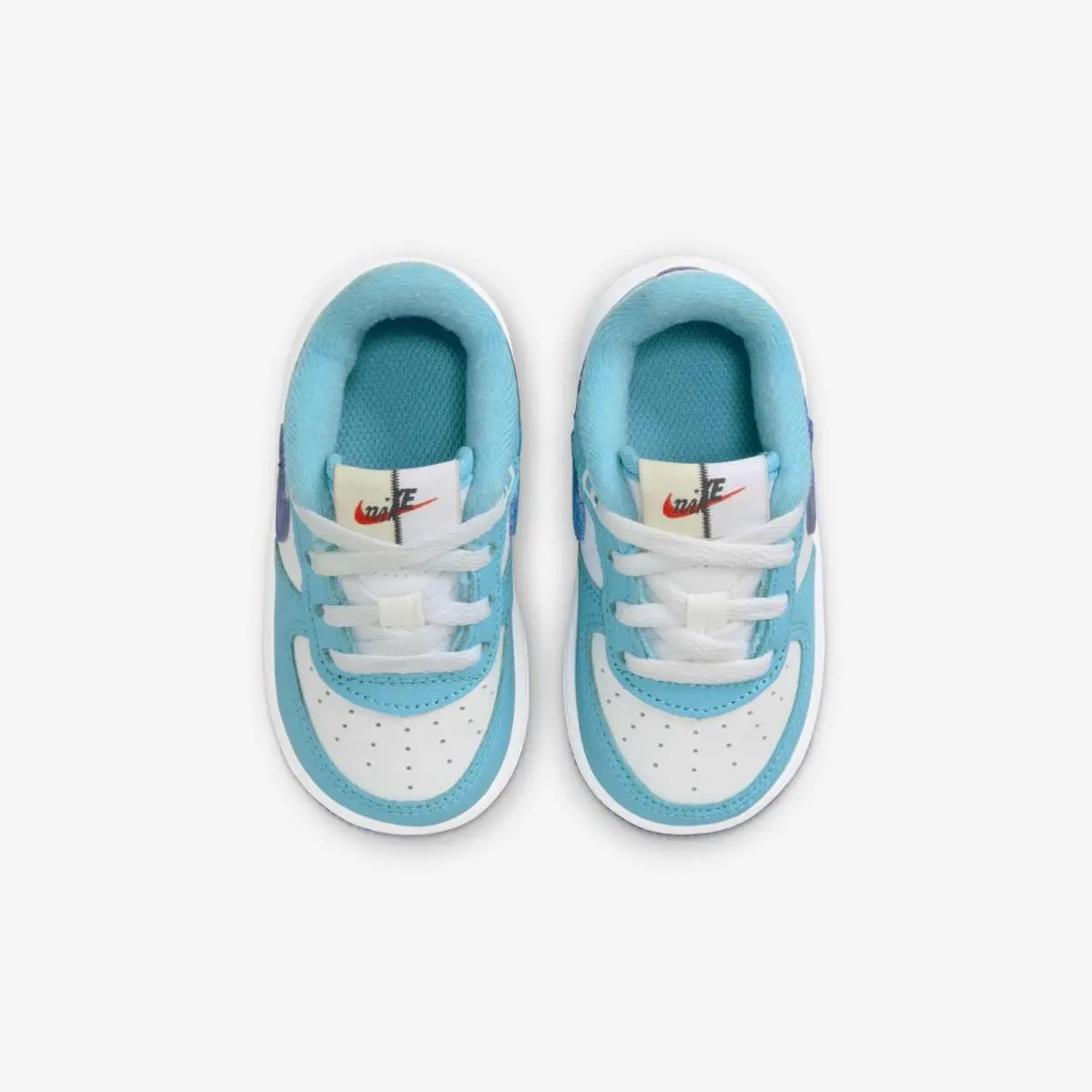 Nike shoes - Nike Force 1 LV8 2 DX2165-100 - DX2165-100 - Blue 2