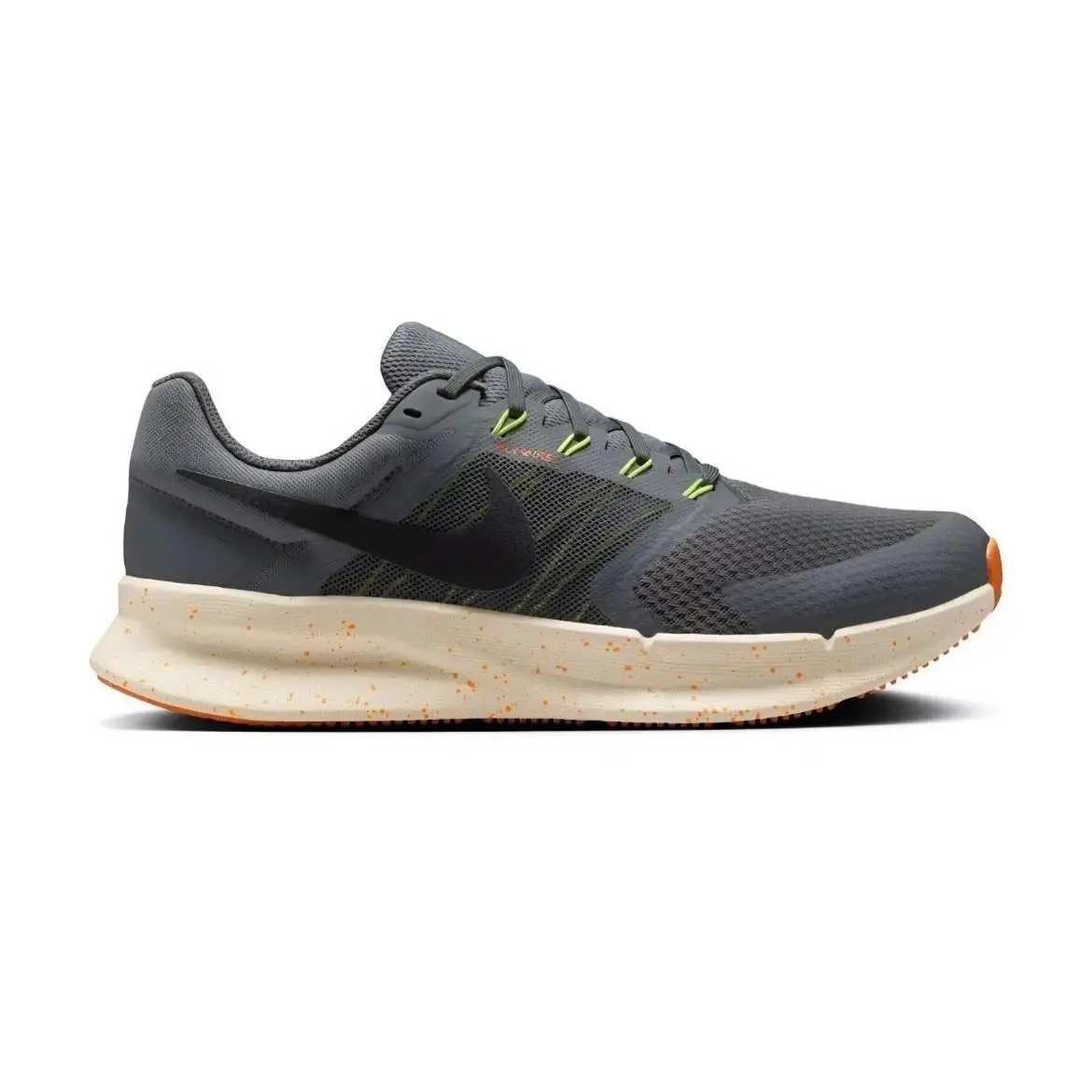 Run Swift 3 Shoes Mens Iron Grey Orange Speckled Running HV5226 068 by Nike