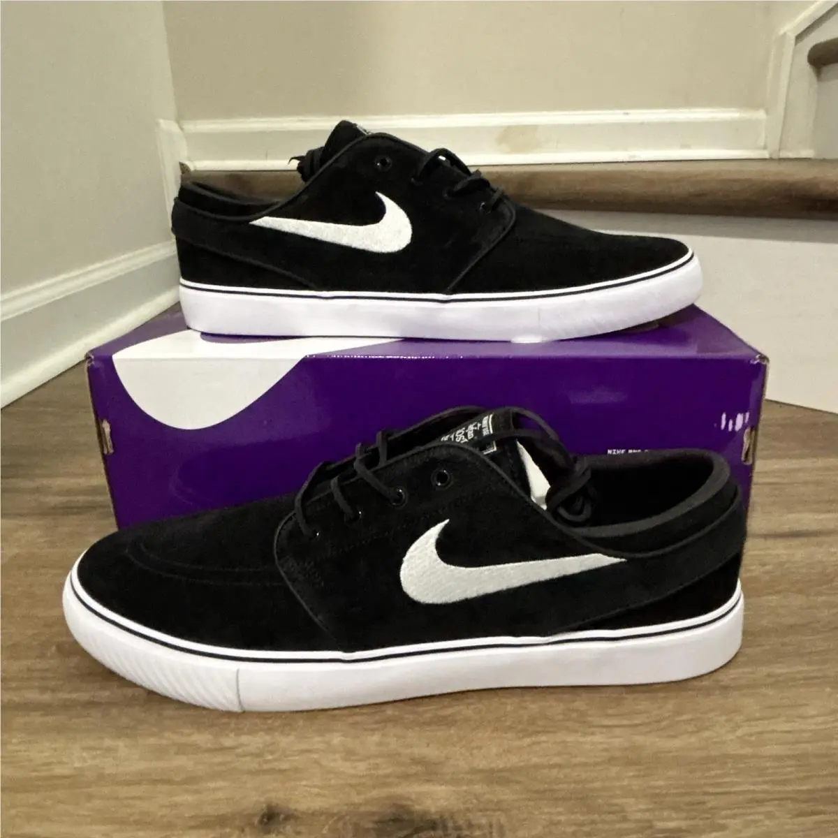 SB Zoom Janoski Og+ Mens Shoe `black White` by Nike