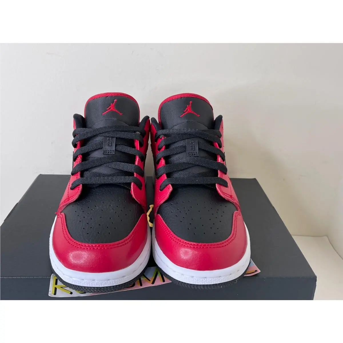 Nike shoes - Jordan 1 Low - Low - 553560 605 - White, Manufacturer: Gym Red 0