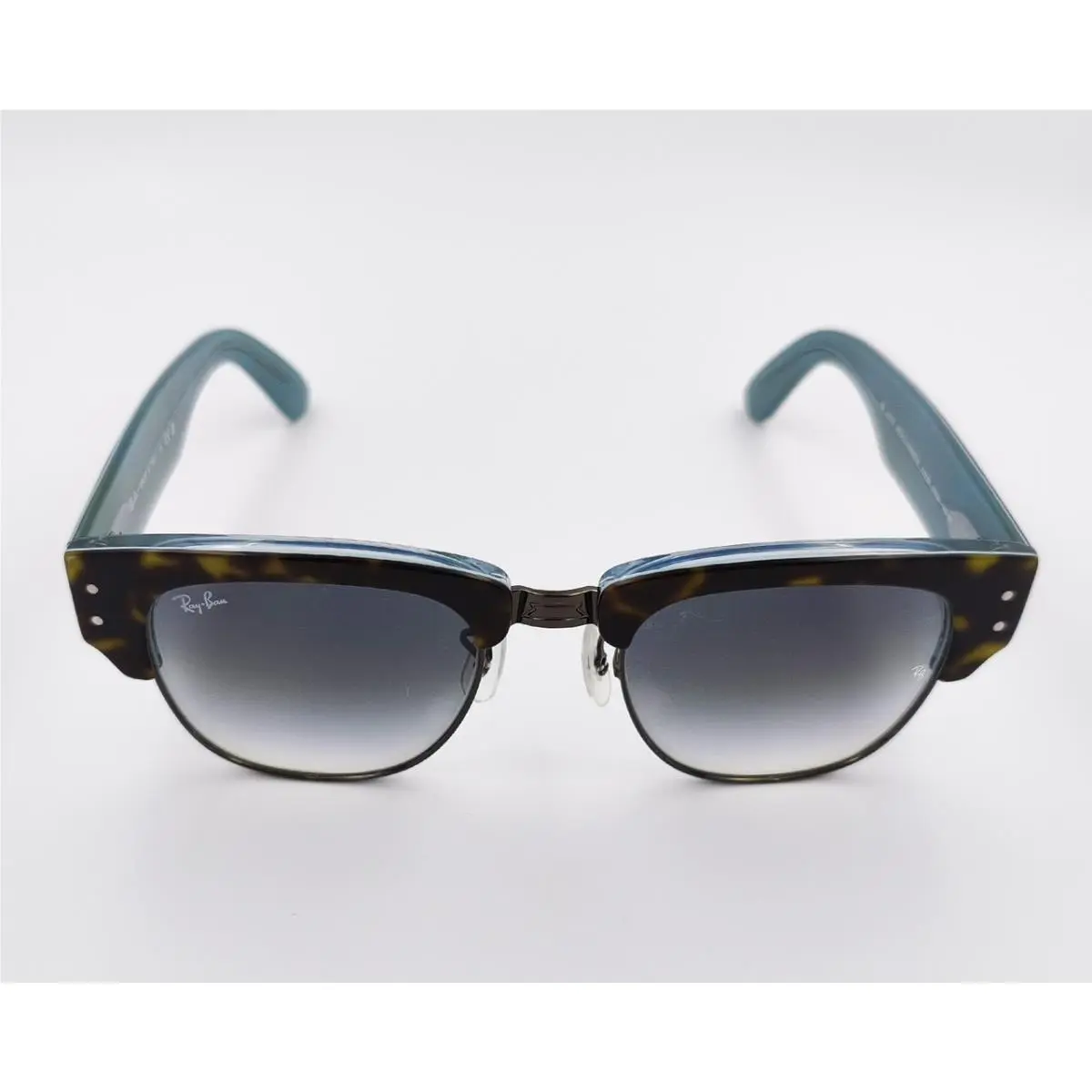 Ray-ban Sunglasses RB0316S Mega Clubmaster Havana Frame Blue Gradient Lens 53mm