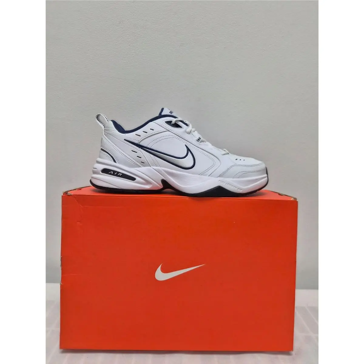 Nike shoes - Nike Air Monarch - Air Monarch - 415445 102 - White 3