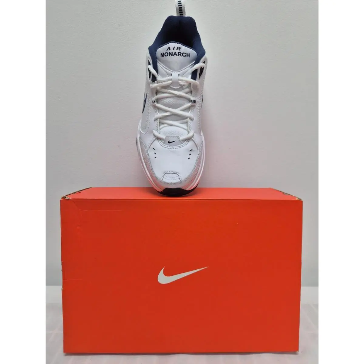Nike shoes - Nike Air Monarch - Air Monarch - 415445 102 - White 5
