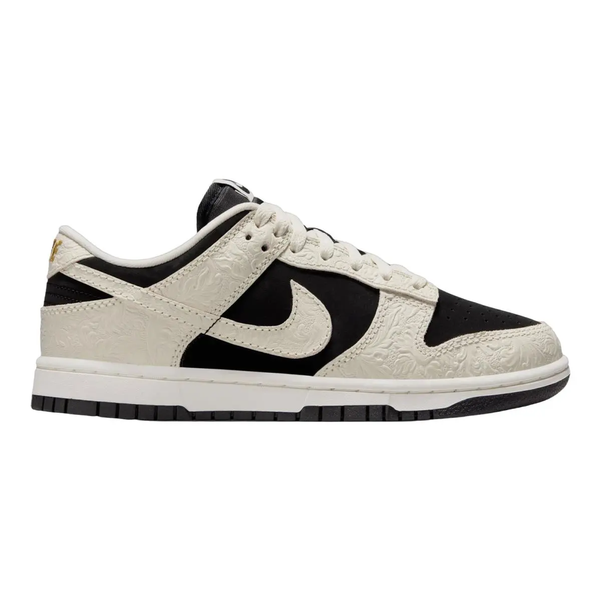 Dunk Low Comfort Walking Casual Sneakers Womens Size 5-11 Black/Sail/Metallic Gold/Sail by Nike