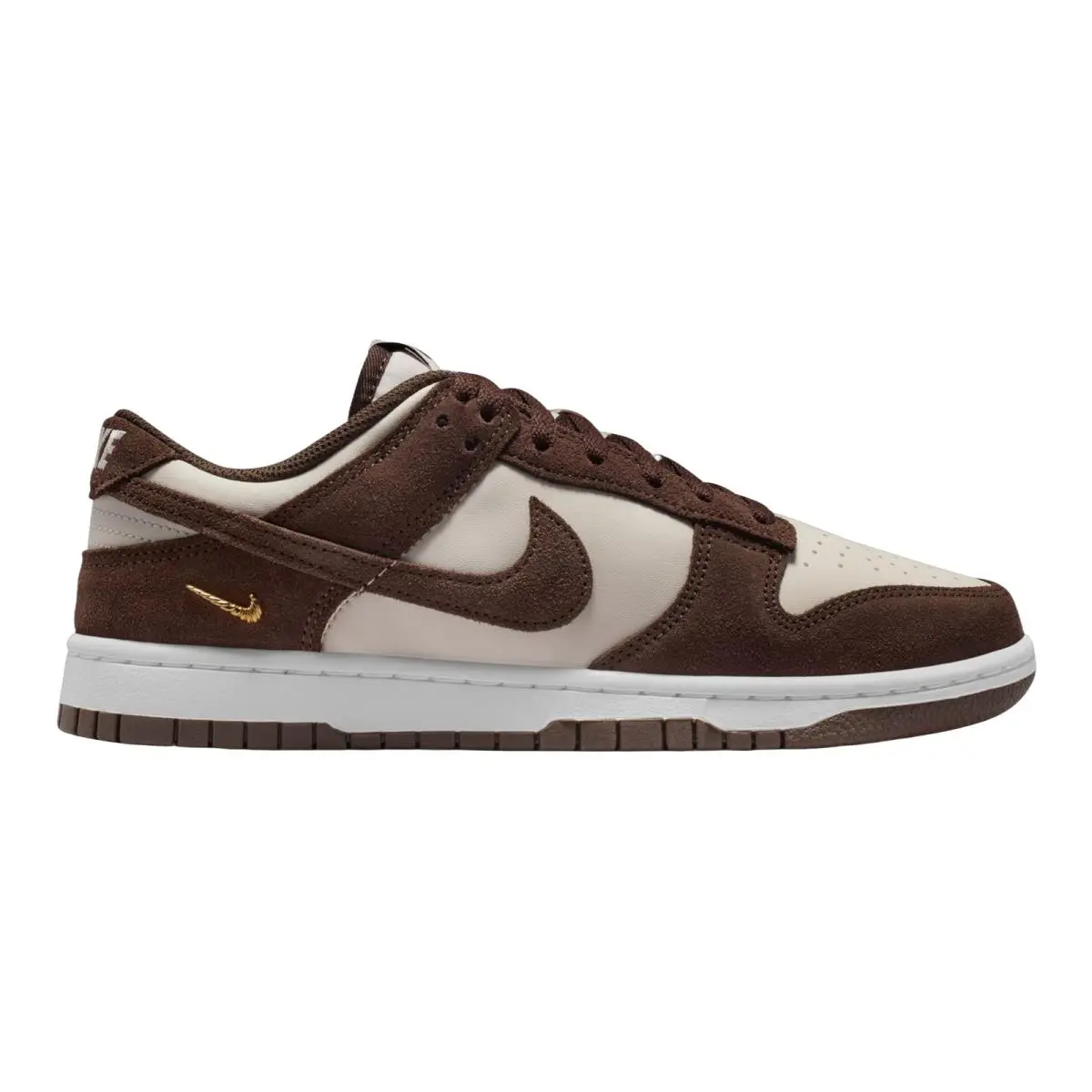 Dunk Low Comfort Walking Casual Sneakers Womens Size 5-11 Light Orewood Brown/Baroque Brown/White by Nike