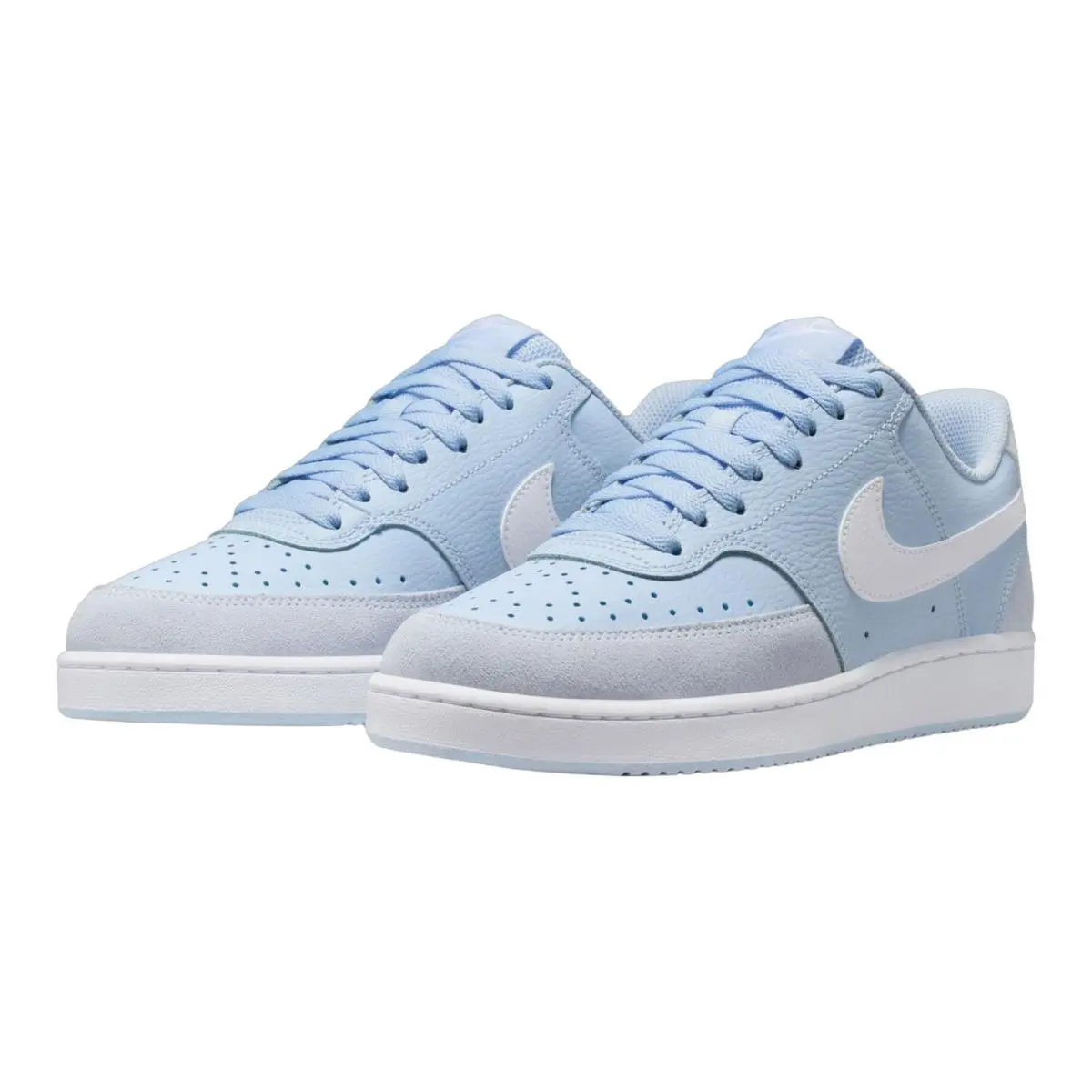 Nike shoes - NIKE Court Vision Low - Court Vision Low - (Suede) Hydrogen Blue/White 0