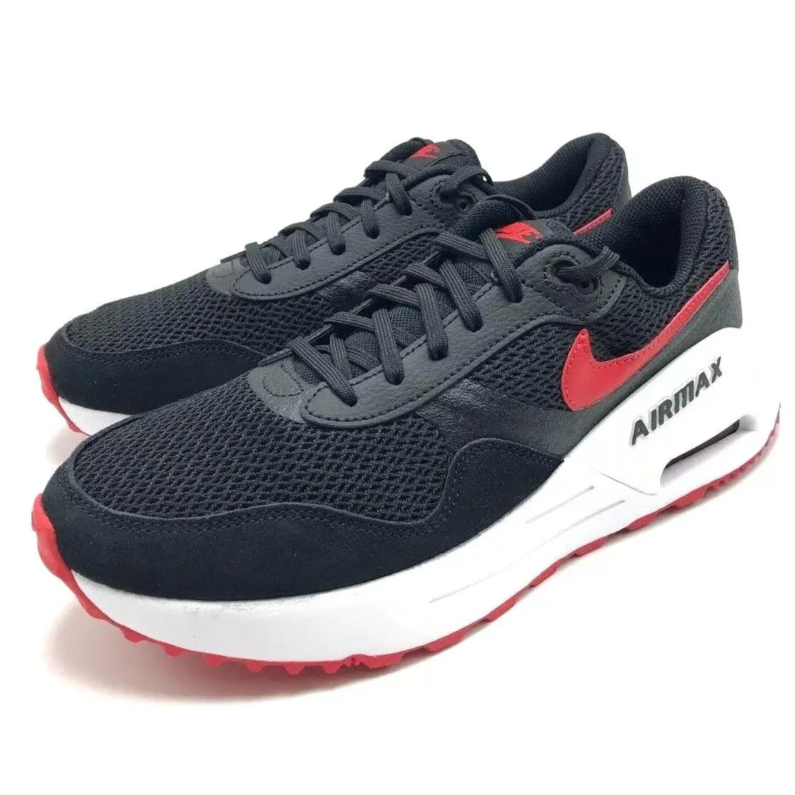 Nike shoes - AIR MAX SYSTEM - AIR MAX SYSTEM - DM9537 - BLACK/UNIVERSITY RED/WHITE 8