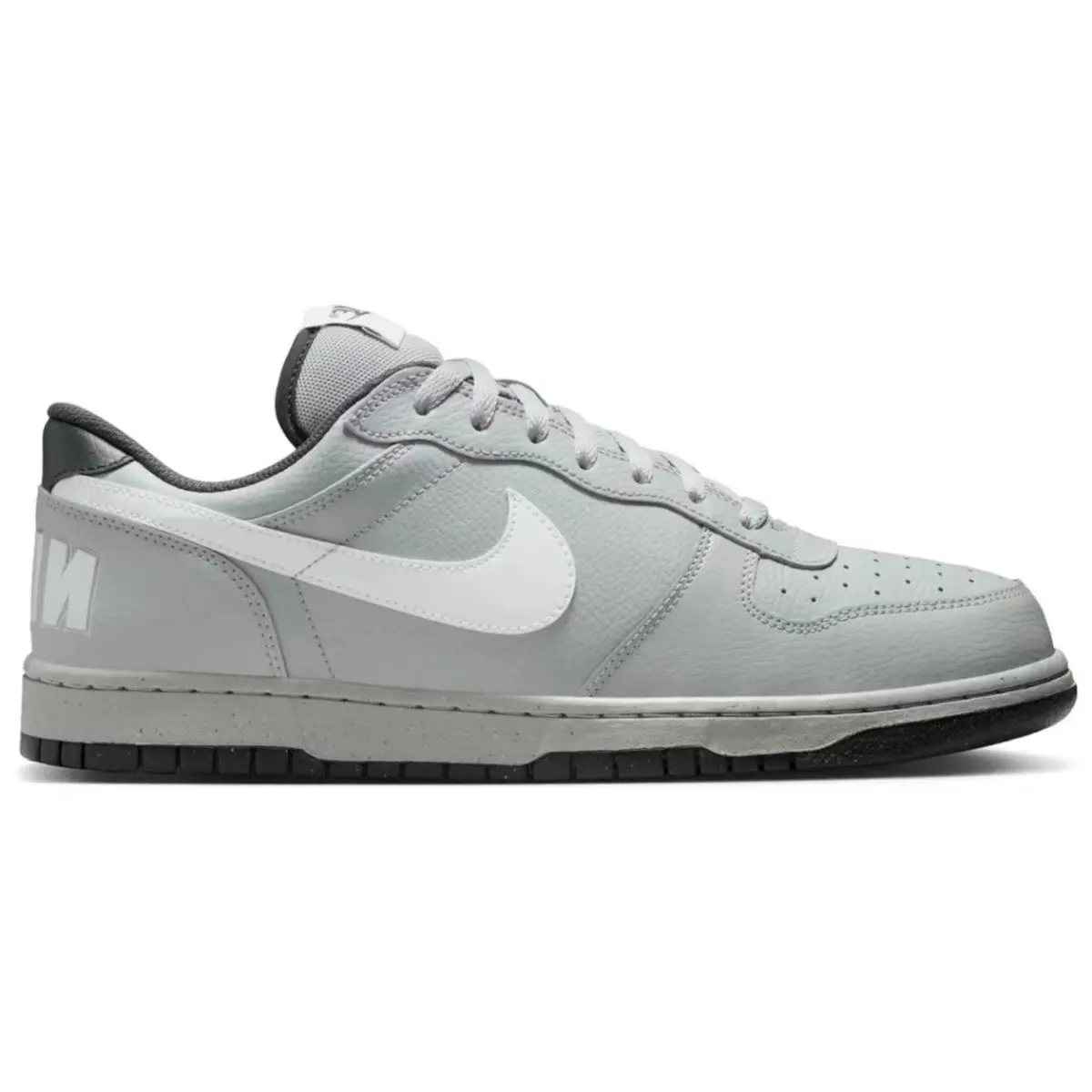 Nike Big Low Sneakers Mens Light Smoke Grey Summit White Shoes 315275 017