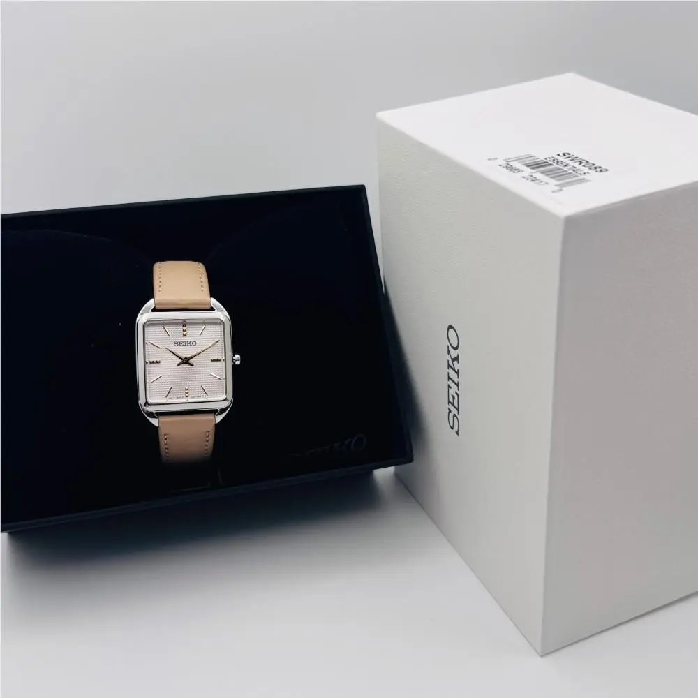 Essentials Square Dress Watch Ref. SWR089 by Seiko