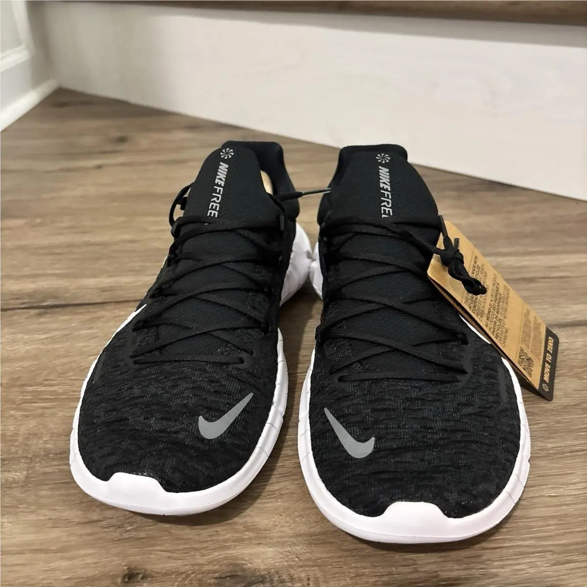 Nike shoes - Nike Free RN - Free - CZ1884-001 - Black, Manufacturer: Black/Dark Smoke Grey/White 5