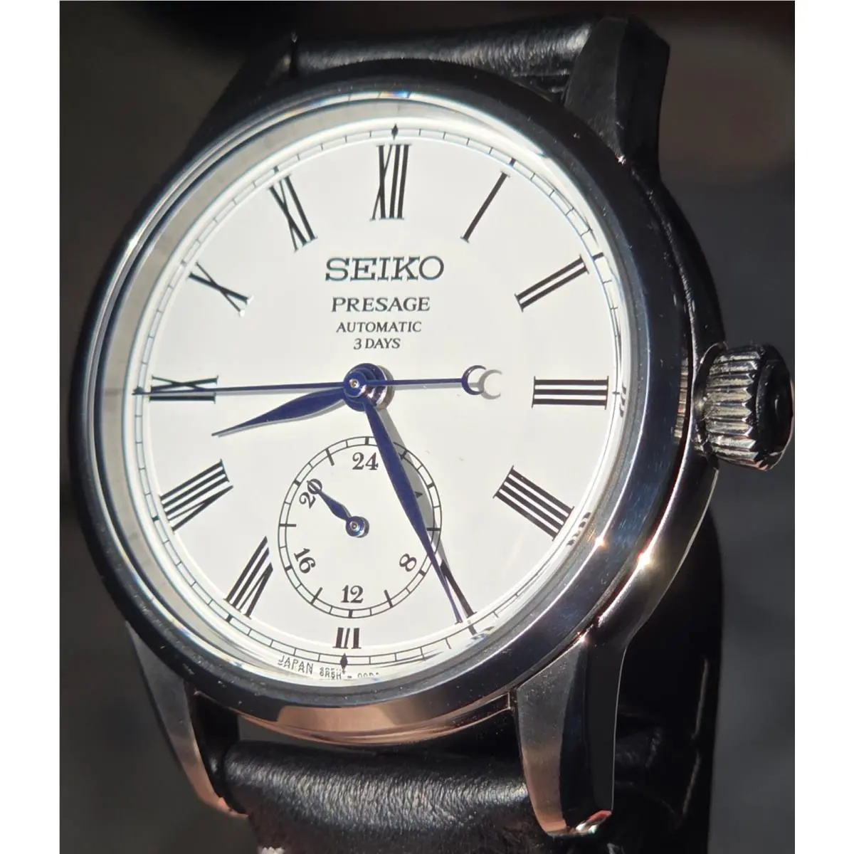 Seiko Dual Time White Enamel Dial Craftsman Mitsuru Yokosawa Automatic Watch