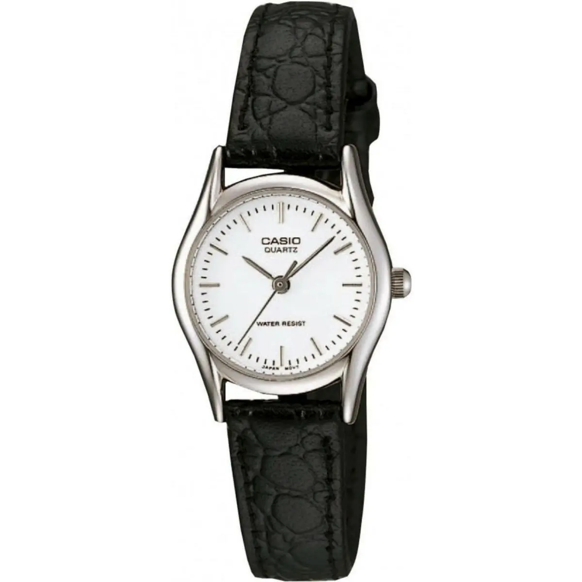 Women’s Black Analog Watch with White Dial - LTP-1094E-7ARDF by Casio