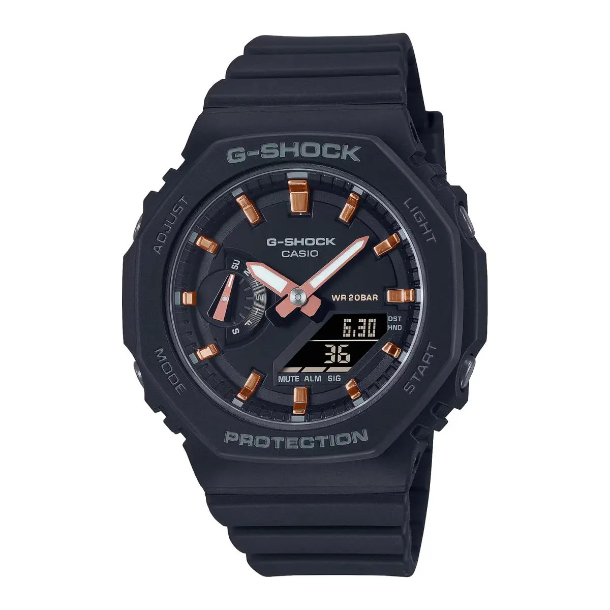 Casio G-shock GMA-S2100-1A Analog Digital Ladies / Mid-size Watch