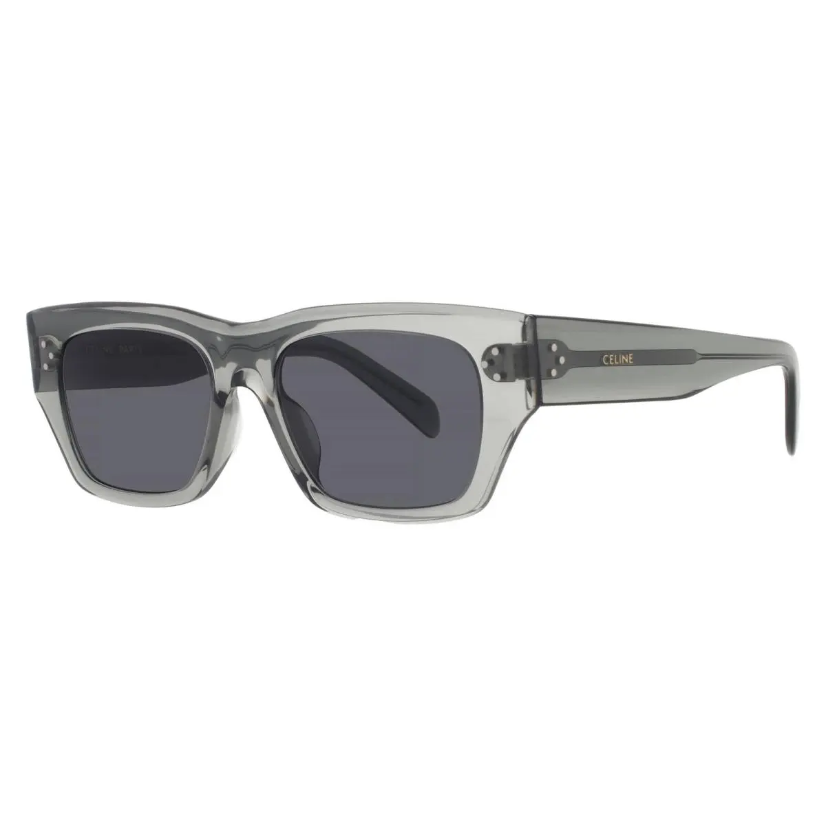 Celine Smoke Square Men`s Sunglasses CL40297U 93A 53 CL40297U 93A 53
