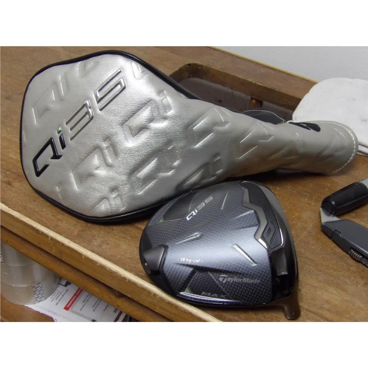 Taylormade Qi35 Max 9 Driver Head Only W/hc w/ Shop Wear