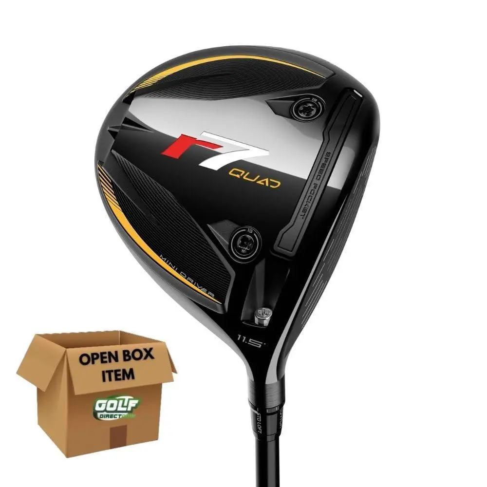 Taylormade r7 Quad Mini 15.5 Driver Stiff Graphite Fujikura Speeder MD 6