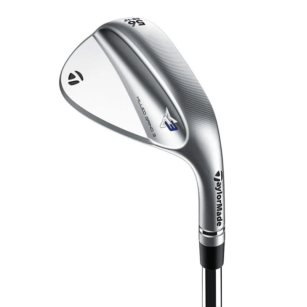 Taylor Made Milled Grind 3 Chrome HB Sand Wedge 56 14 Steel - Chrome