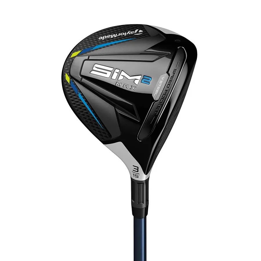 Left Handed Taylormade Sim 2 Max 15 3 Wood Regular Fujikura Ventus Blue 5