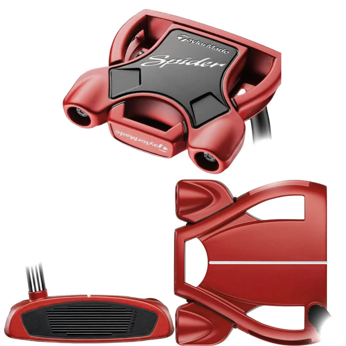 Taylormade Lefty Spider Tour Red Putter Double Bend 35