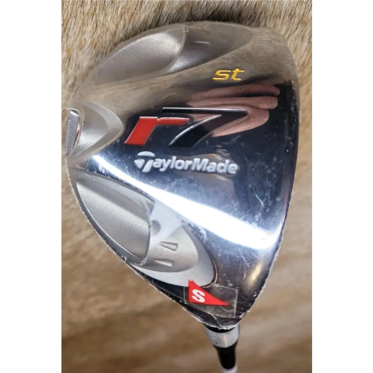 Taylormade r7 Steel 15° 3-Wood — Stiff Flex Reax 70 Graphite —