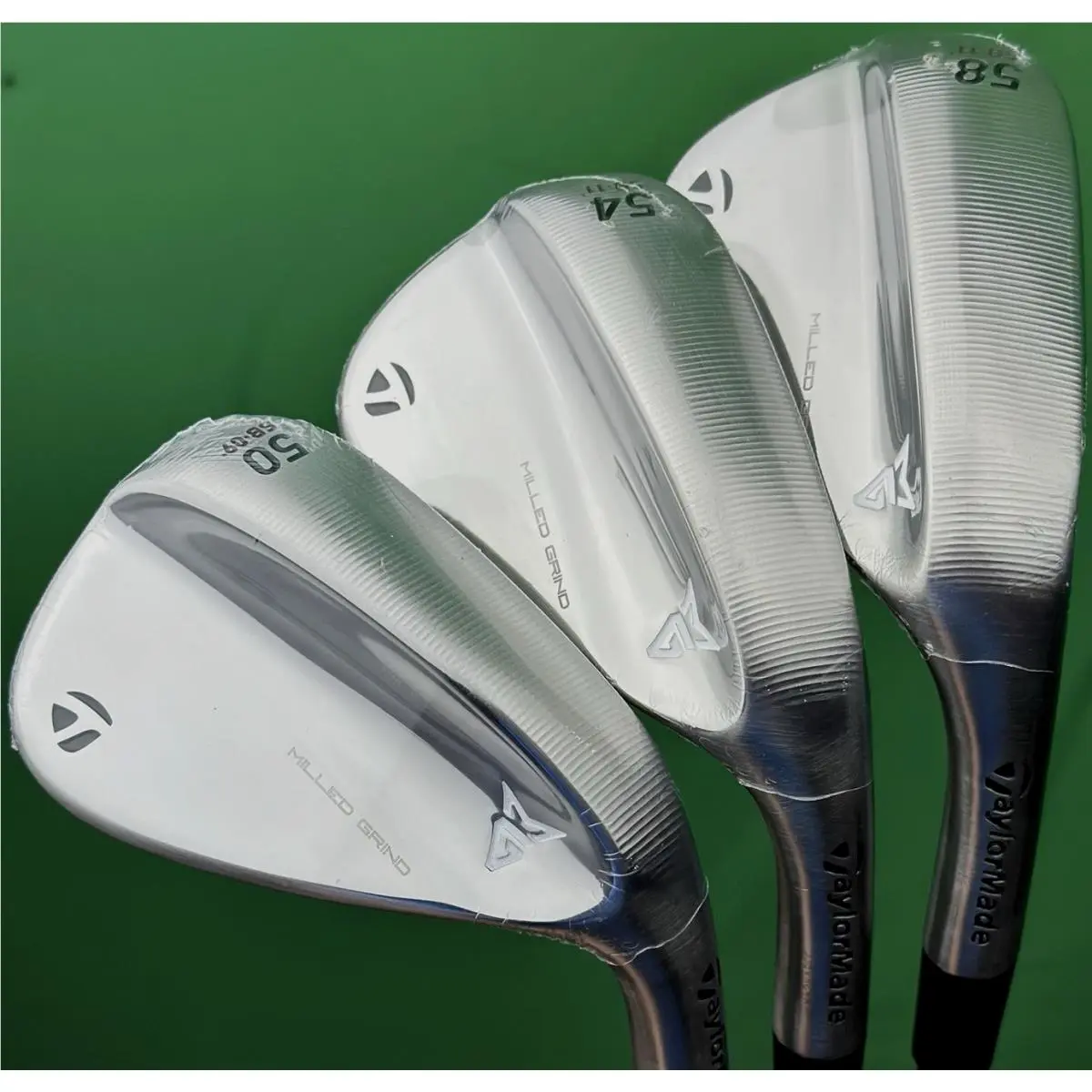 Taylormade Milled Grind 2025 Wedge Set 50-09 54-11 58-11 Steel GW SW LW