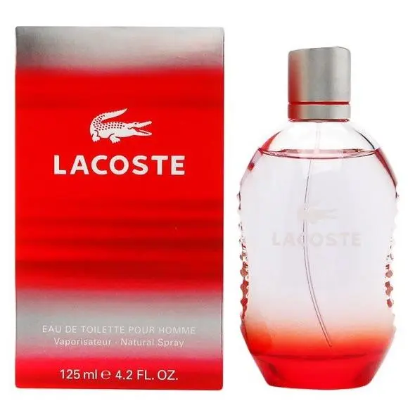 Style in Play Red For Men Eau de Toilette 4.2 oz 125 ml Edt Spray by Lacoste