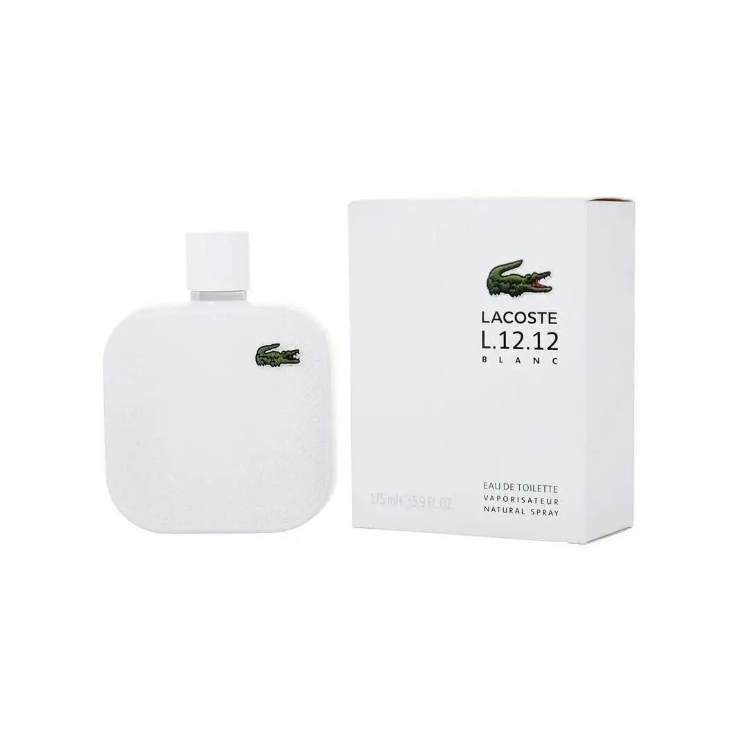 L.12.12 Blanc 5.9 oz Edt Spray Mens Cologne 175 ML by Lacoste