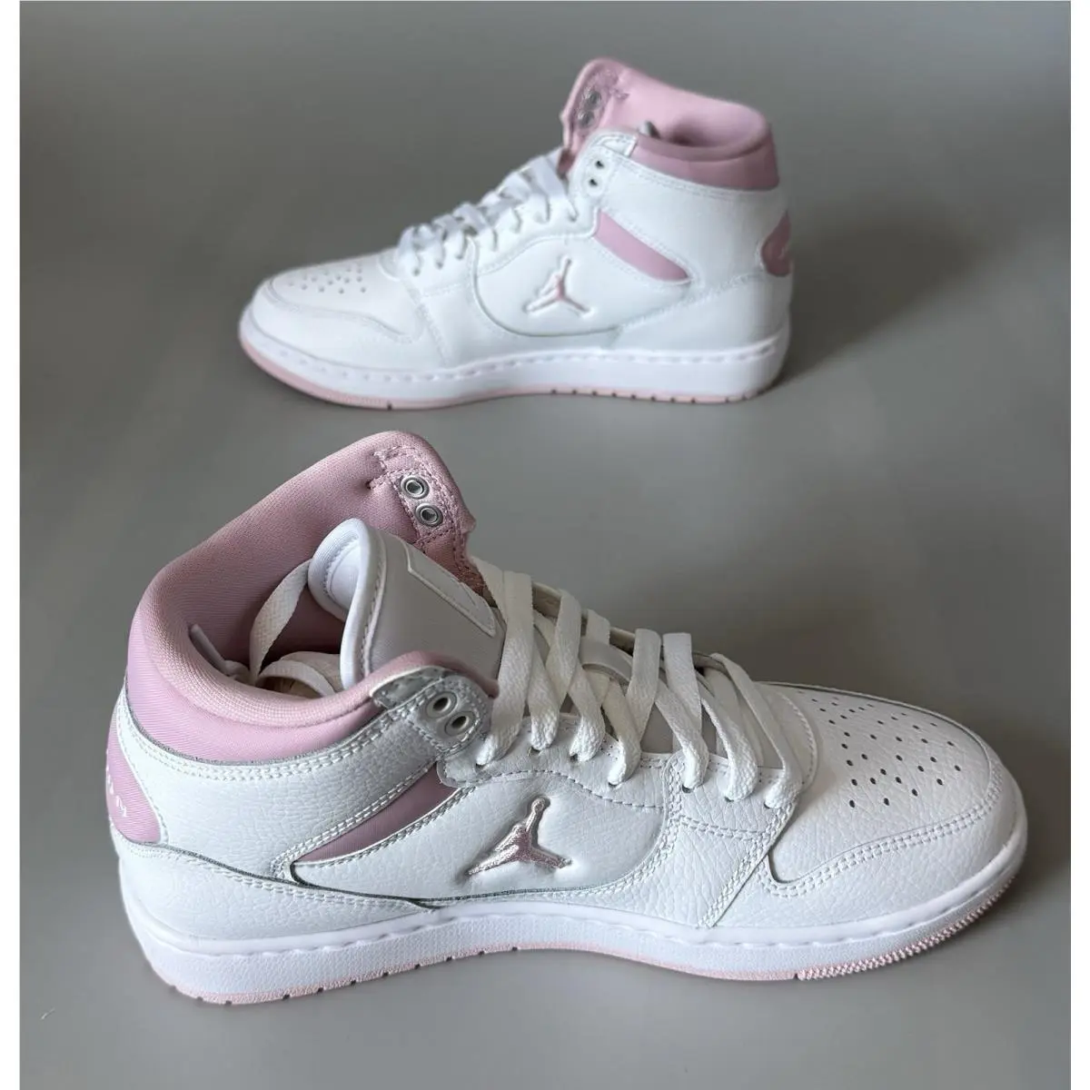 Nike shoes - Air Jordan Court - Air Court - IQ8289-102 - White Pink Iced Carmine (UPC: 0198729811370) 2