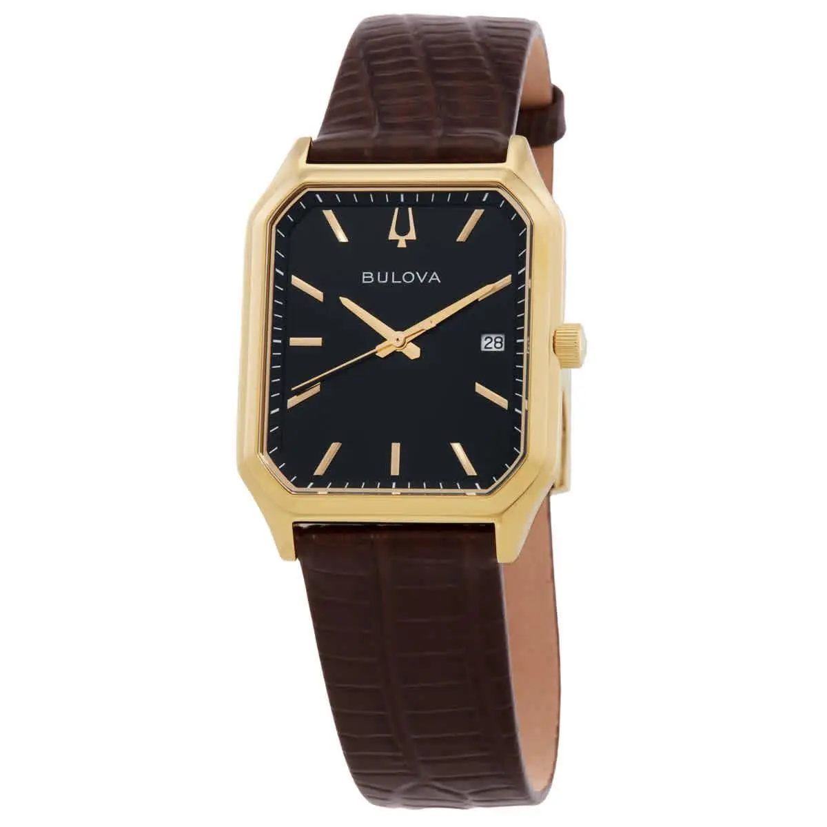 Bulova We Are All Here Quartz Black Dial Ladies Watch 97B235