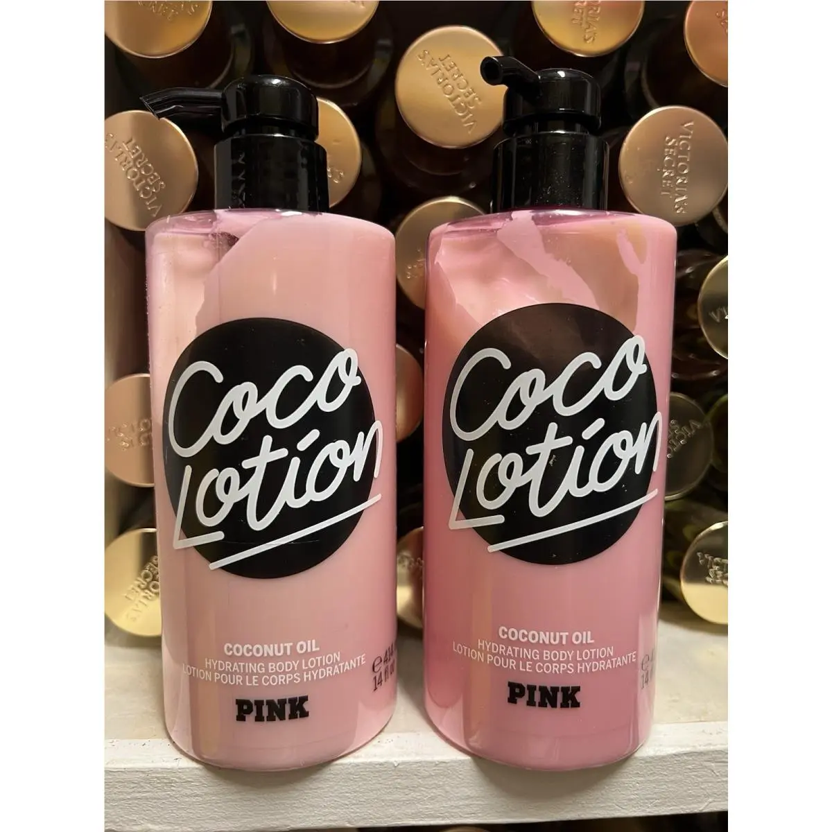 Victoria`s Secret Pink Coco Lotion Coconut Oil Body Lotion 14 fl oz