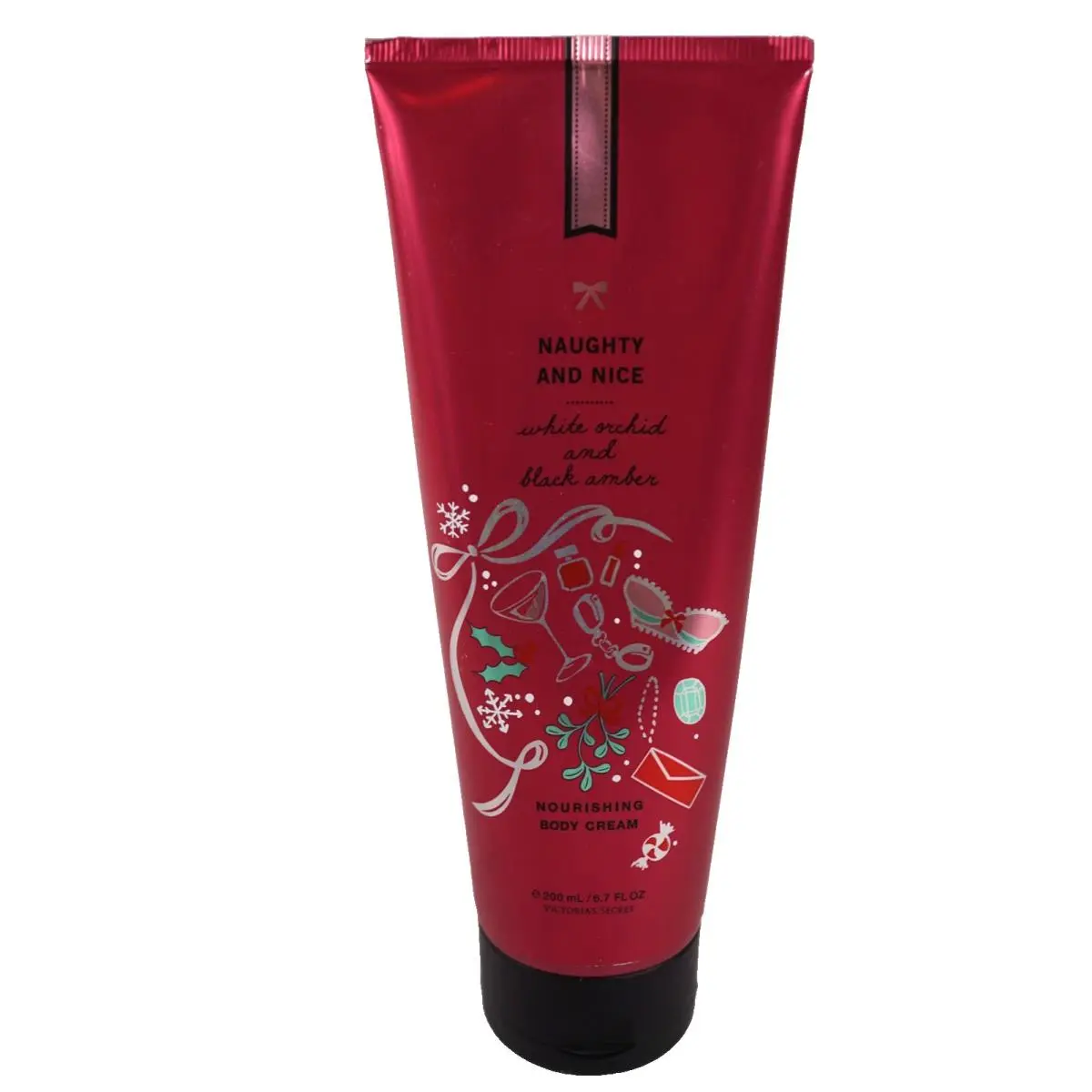 Victoria`s Secret Naughtly Nice White Orchid Blach Amber Nourishing Body Cream by Victoria's Secret