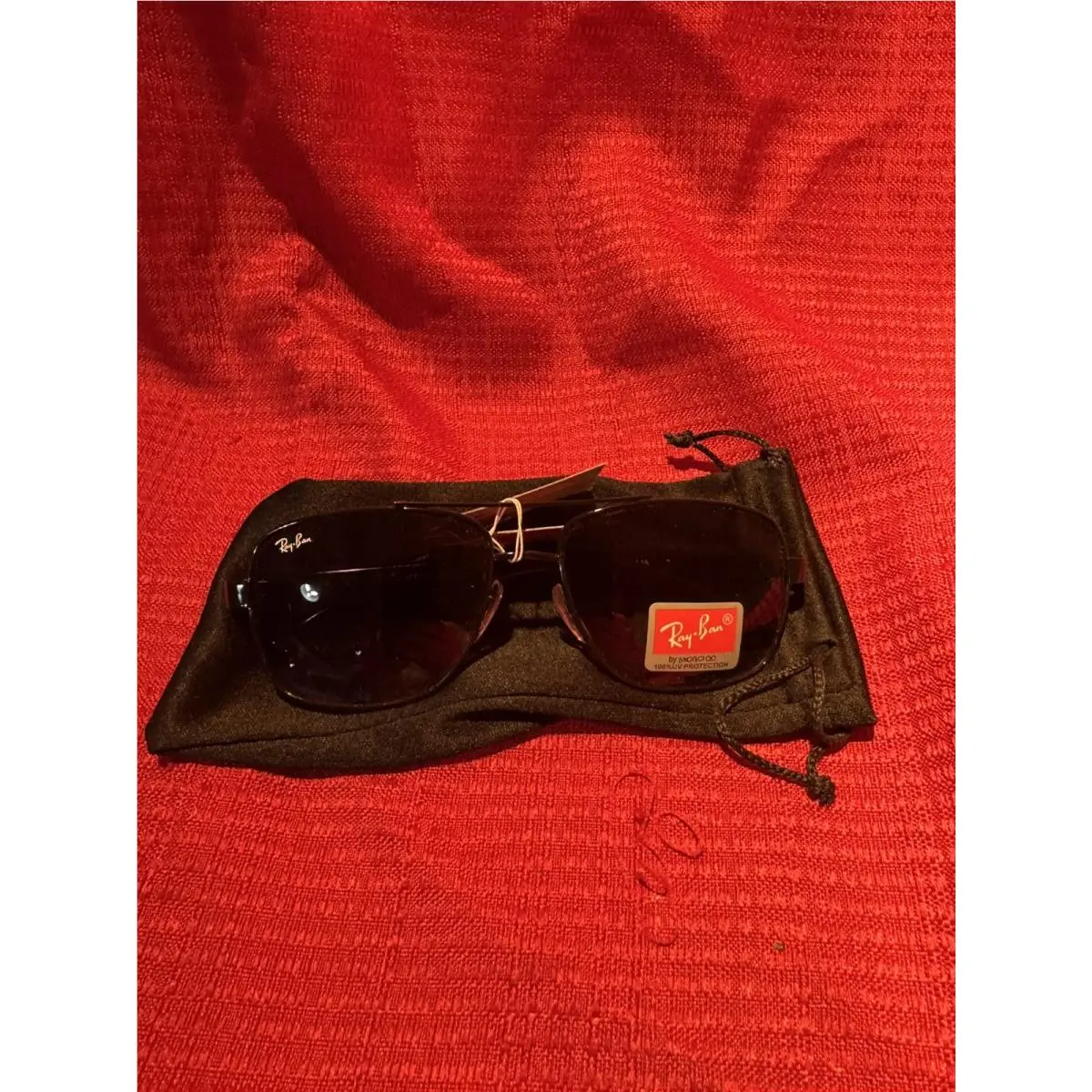 Ray Ban RB3025 Aviators Large Metal Light - Black