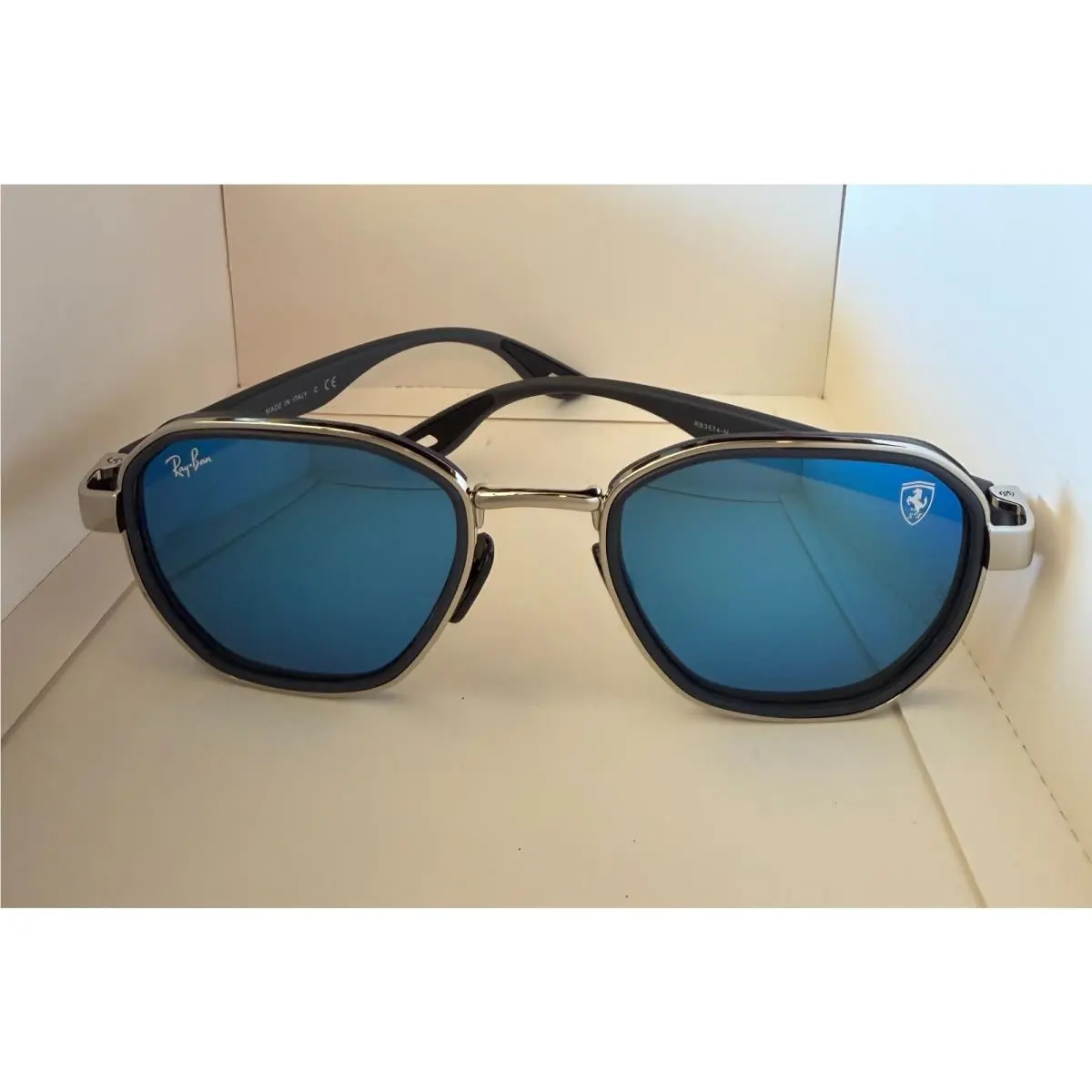 Ray-ban Scuderia Ferrari Metal RB3674-M Blue Flash Size 51/21