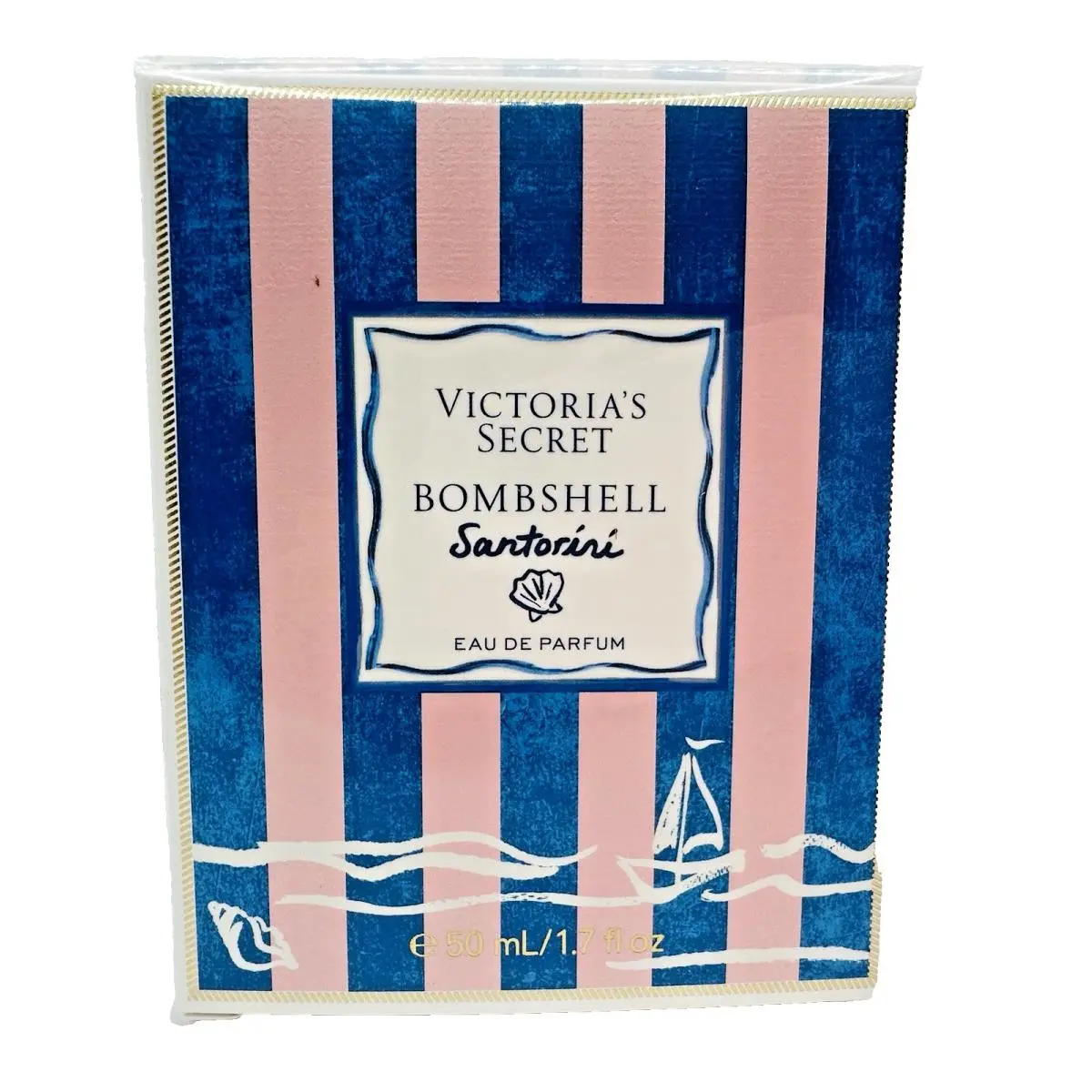 Victoria`s Secret Bombshell Santorini Eau De Parfum Perfume Spray 1.7 Oz