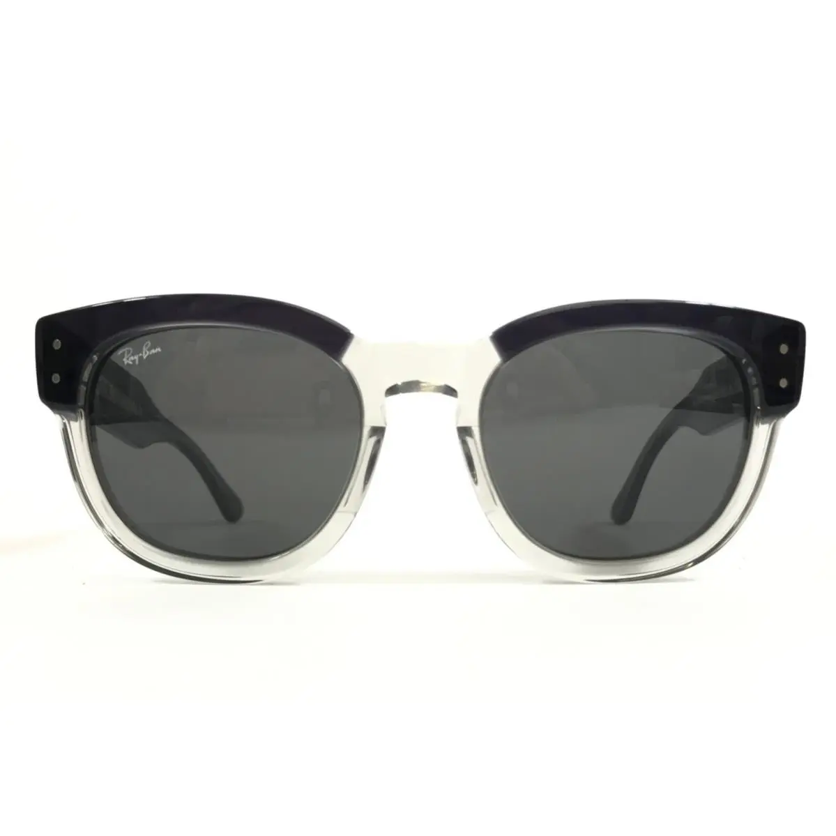 Ray-ban Sunglasses RB0298S Mega Hawkeye 1396/B1 Dark Grey on Transparent Grey