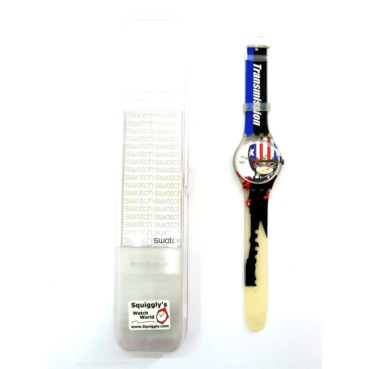 Swatch Watch Transmission SUOZ109 by Hiroyuki Matsuura 2011 w/ Case Papers