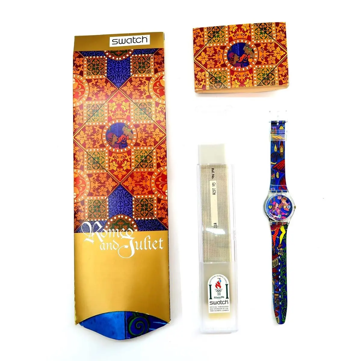 Swatch Romeo & Juliet Watch Romeo Juliet GN162 Valentine`s Day 1996 Set GN162PACK