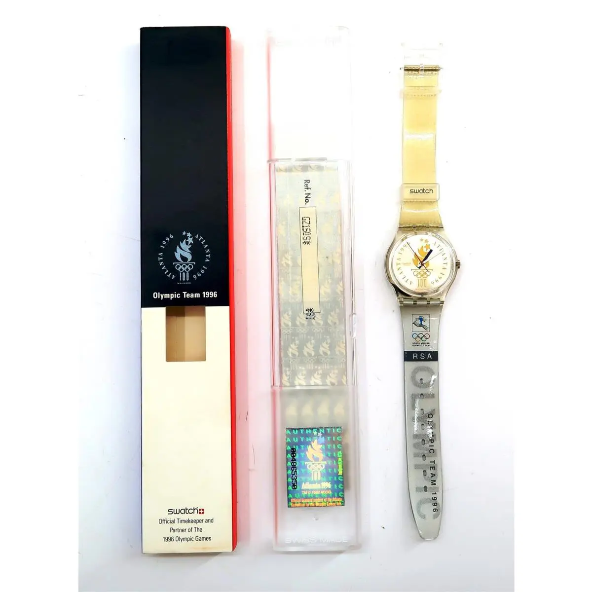 Swatch Watch Republic OF South Africa GZ150S Olympic Team 1996 Special Edition