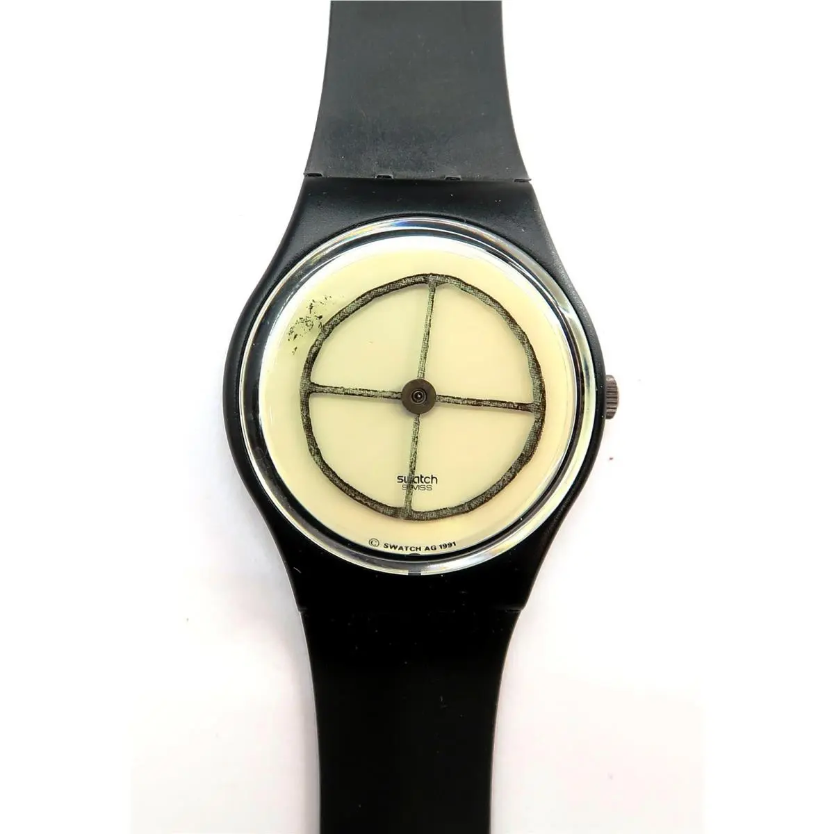 Swatch Watch Wheel Animal GZ120 with Case Papers 1992 8th Edition n2