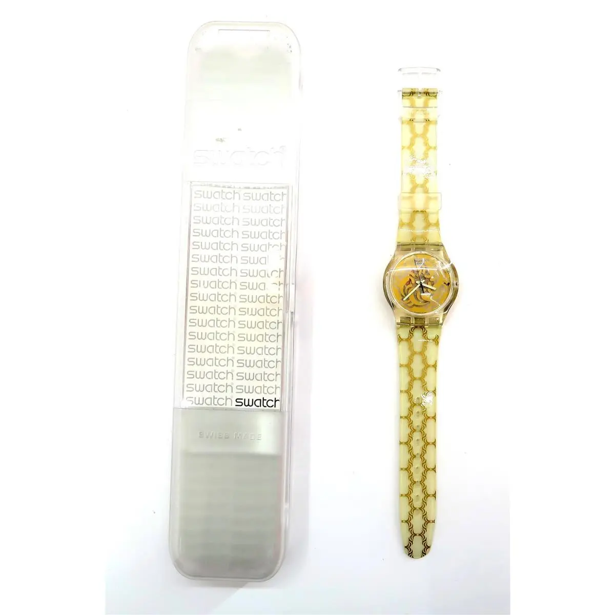 Swatch Watch Sultan`s Joy SUJK116 with Case Papers 2006 Battery 38mm