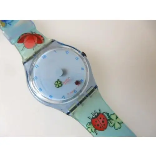 Lucky You Whimsical Ladybug Clover Swatch Nib-rare