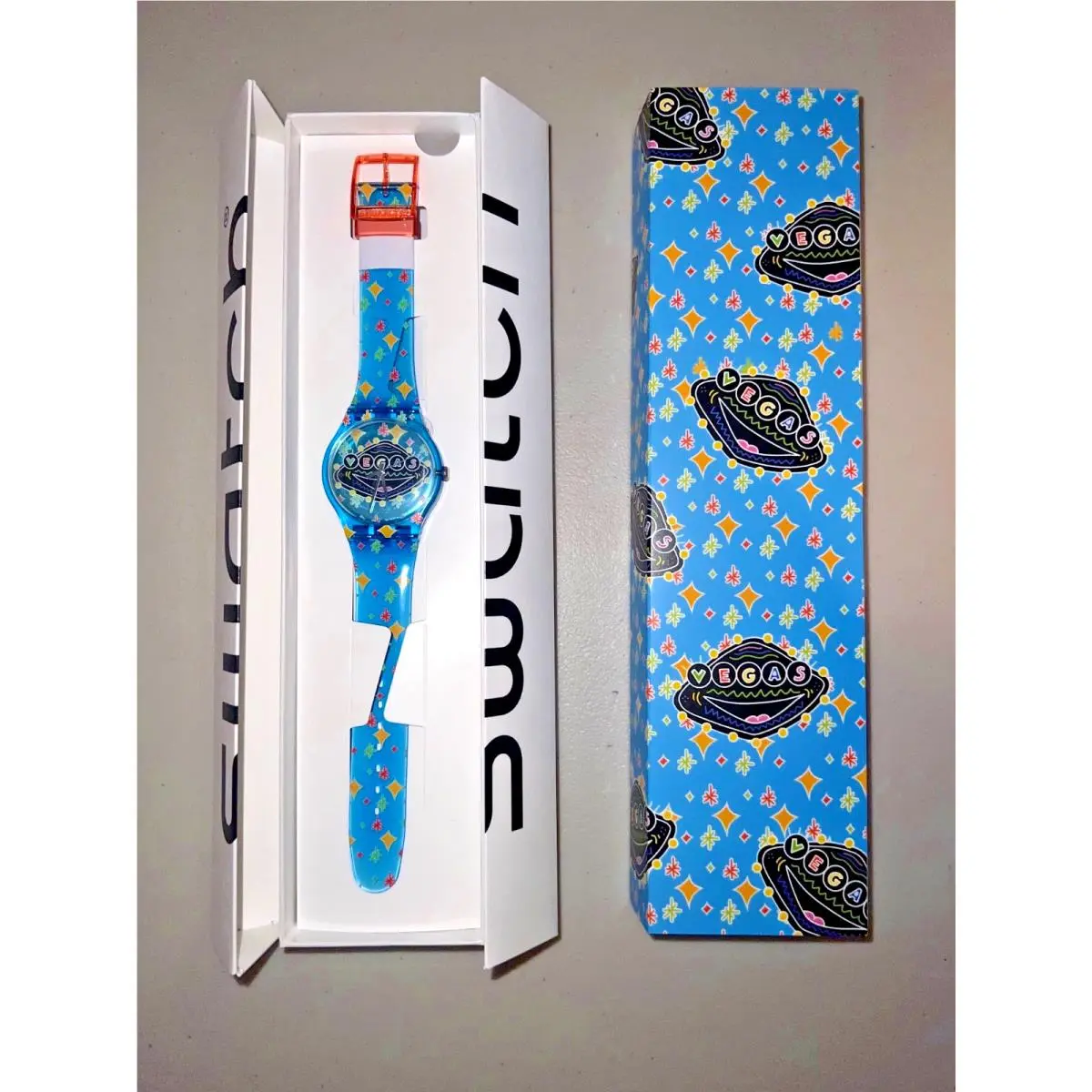 Las Vegas Destination Artist Swatch Pretty Vegas Blue Jelly SO29Z-154