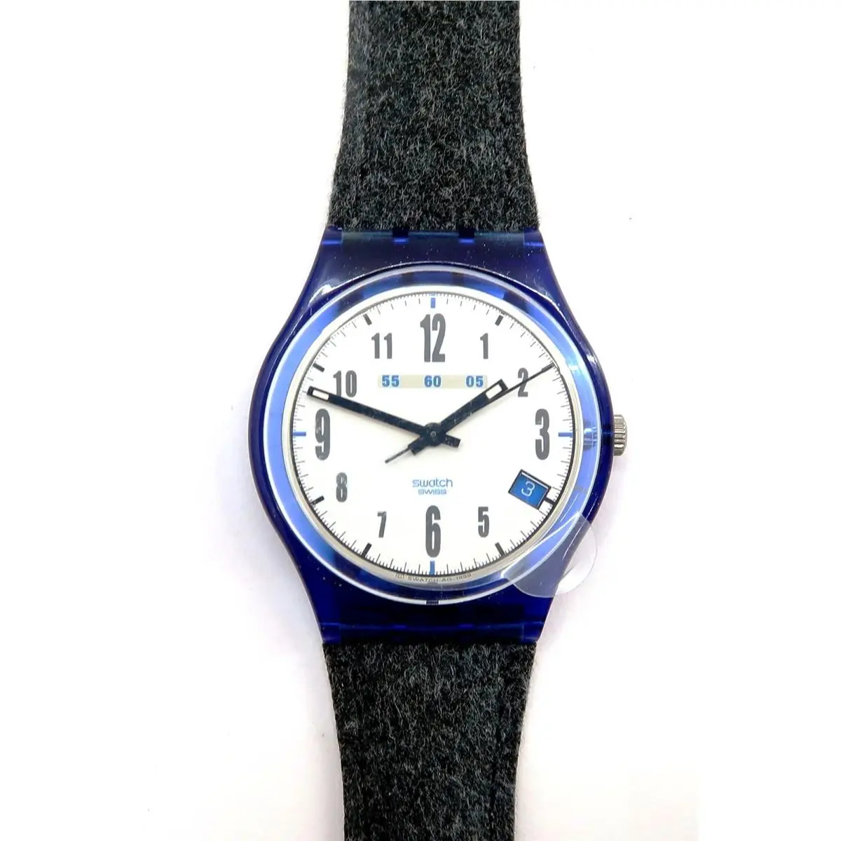 Swatch Watch Roberto GN407 with Case Papers 2000 Nos Gents Vintage