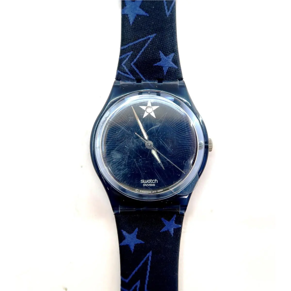 Swatch Watch Carry A Star GM158P Old Stock 2002 with Case Papers Luxury Ed