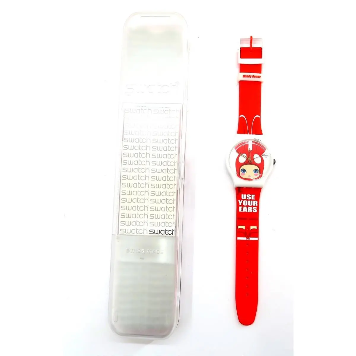 Swatch Watch Use Your Ears Windy Bunny SUOZ114 by Hiroyuki Matsuura 2011