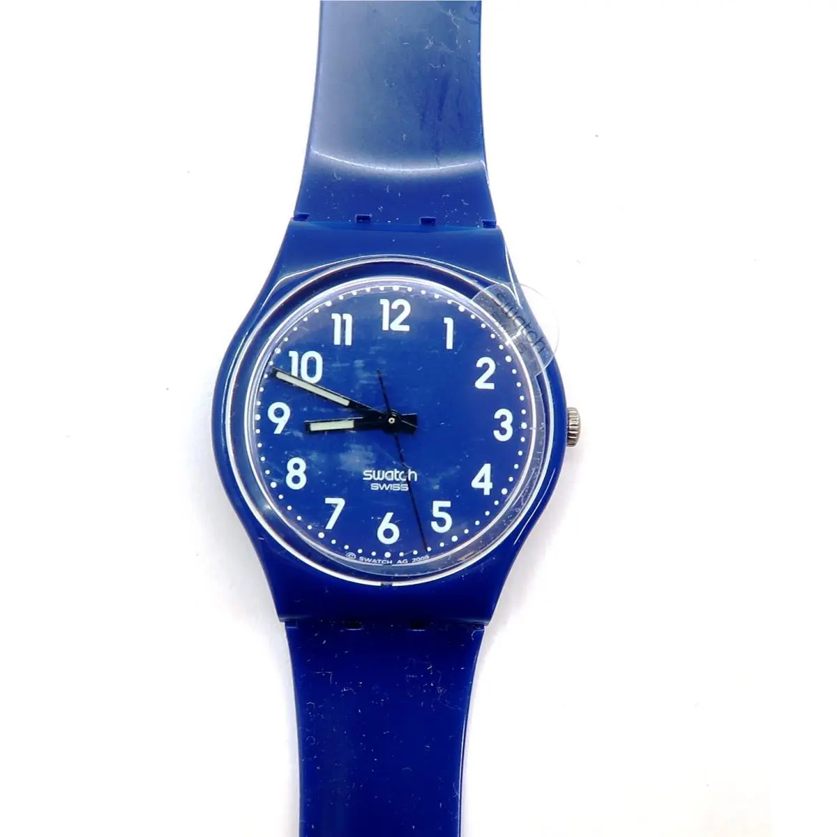 Swatch Watch Wind UP GN230 with Case Papers Gents 2010 Battery Nos