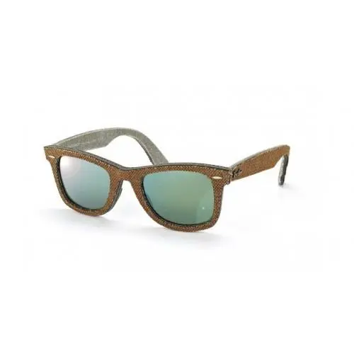 Ray Ban Unisex Brown Denim Wayfarer RB2140 1191/2X