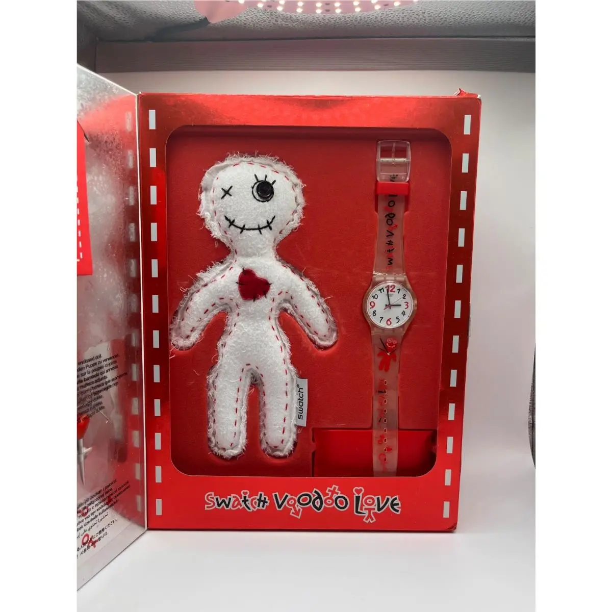 Feel MY Love Jelly In Jelly Voodoo Doll Dart Swatch in Special Pkg Nip-rare
